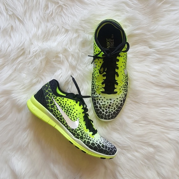 Nike Shoes - New Nike Free Neon Shoes!